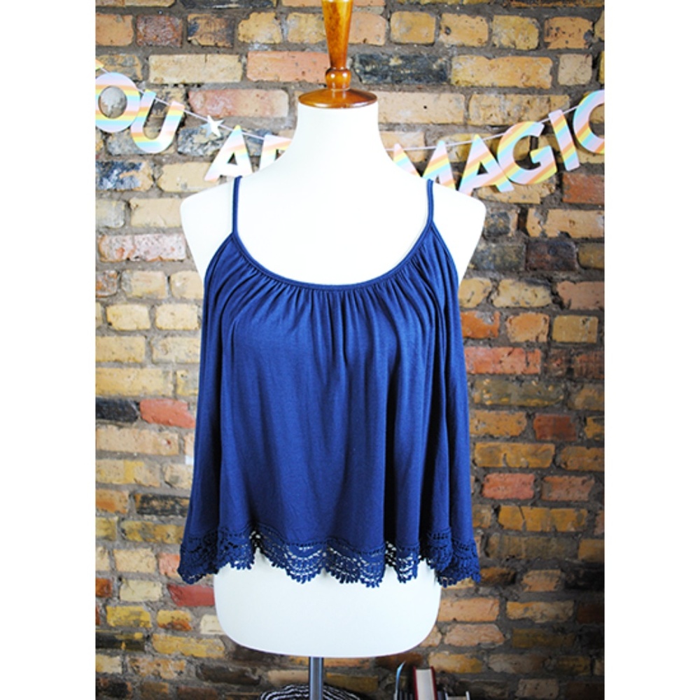 NWT LIVING DOLL Cropped Tank